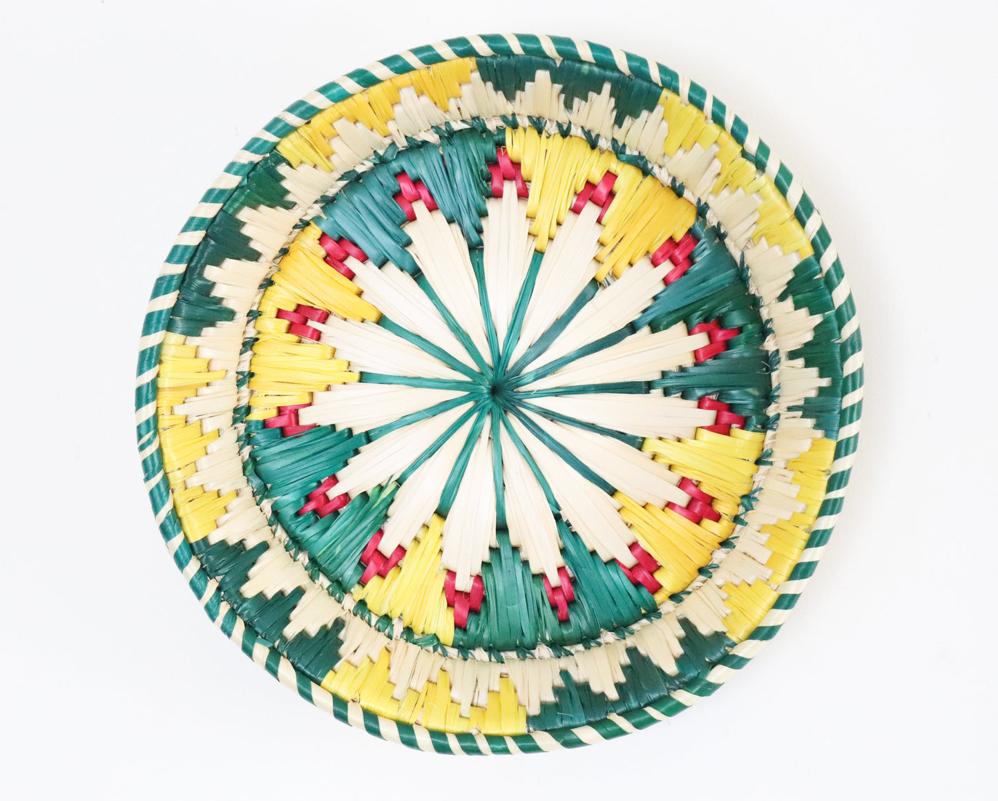 Decorative wall basket - Moonj grass basket - Wall basket for decor - Handwoven grass basket