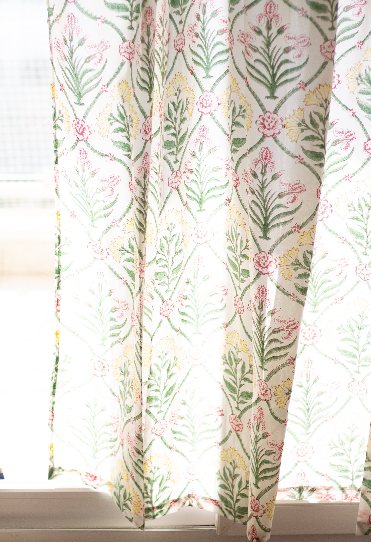 Sari inspired curtain - sheer curtains - Sold individually
